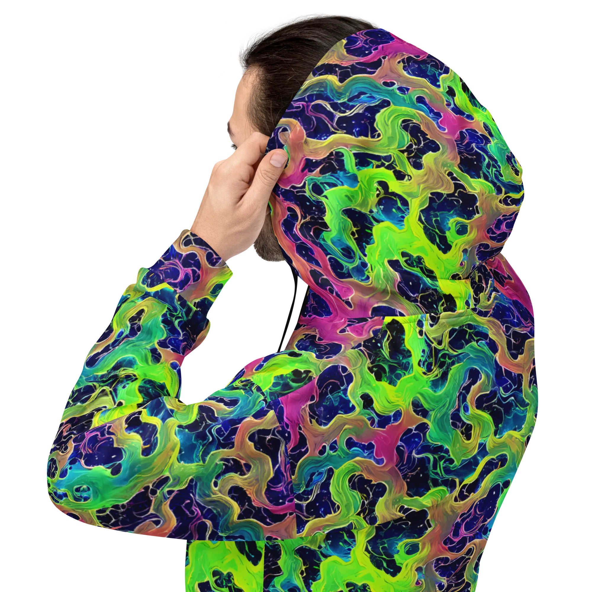 Tidal Metamorphosis on Hoodie — Back