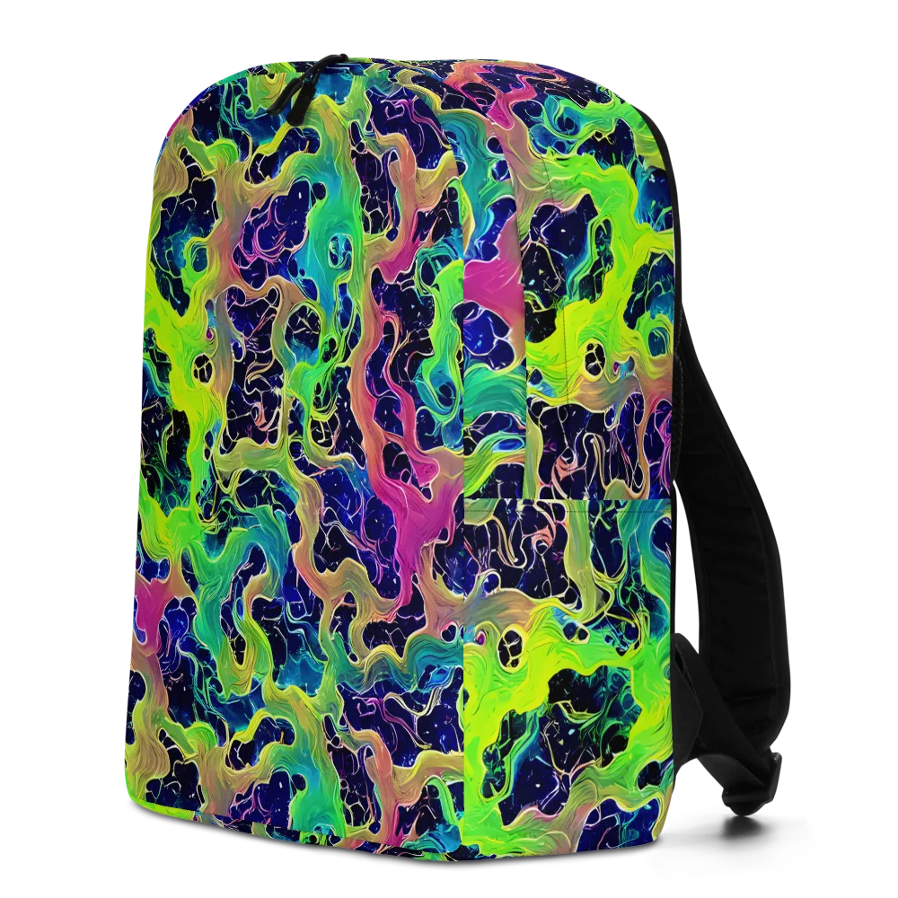 Tidal Metamorphosis on Minimalist Backpack — Left