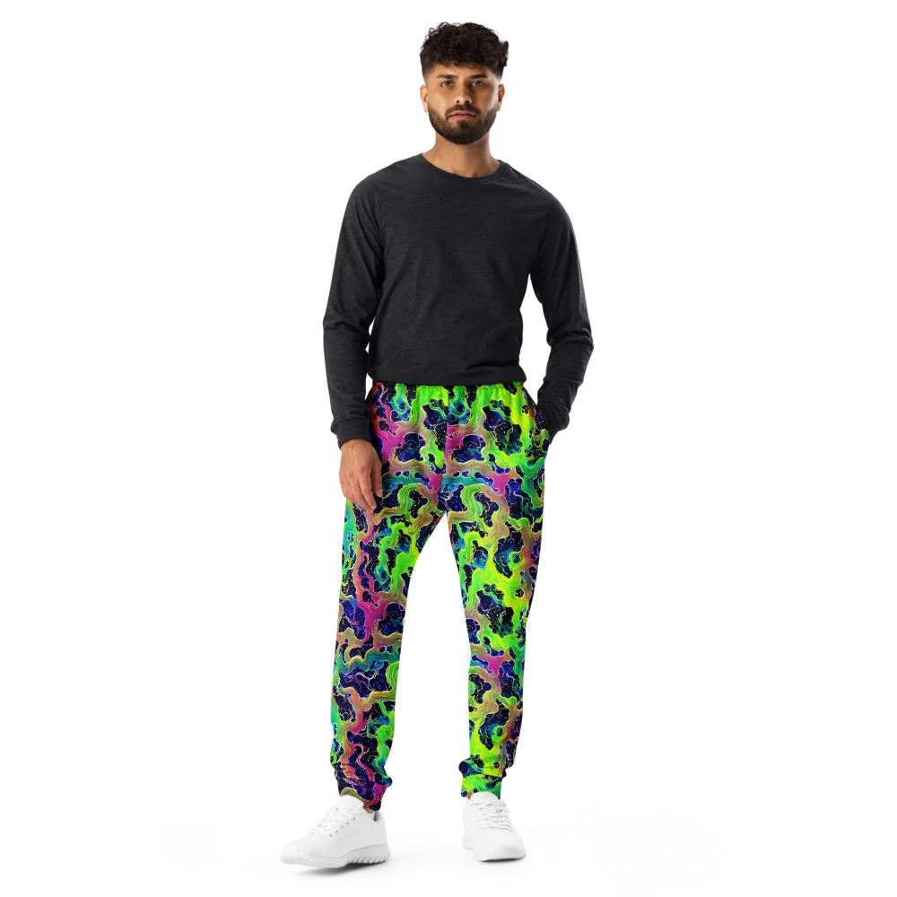 Tidal Metamorphosis on Men's Joggers — Front