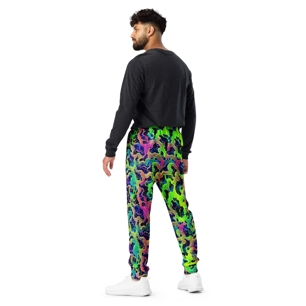 Tidal Metamorphosis on Men's Joggers — Back