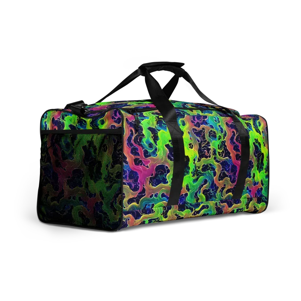 Tidal Metamorphosis on Duffle Bag — Right Front
