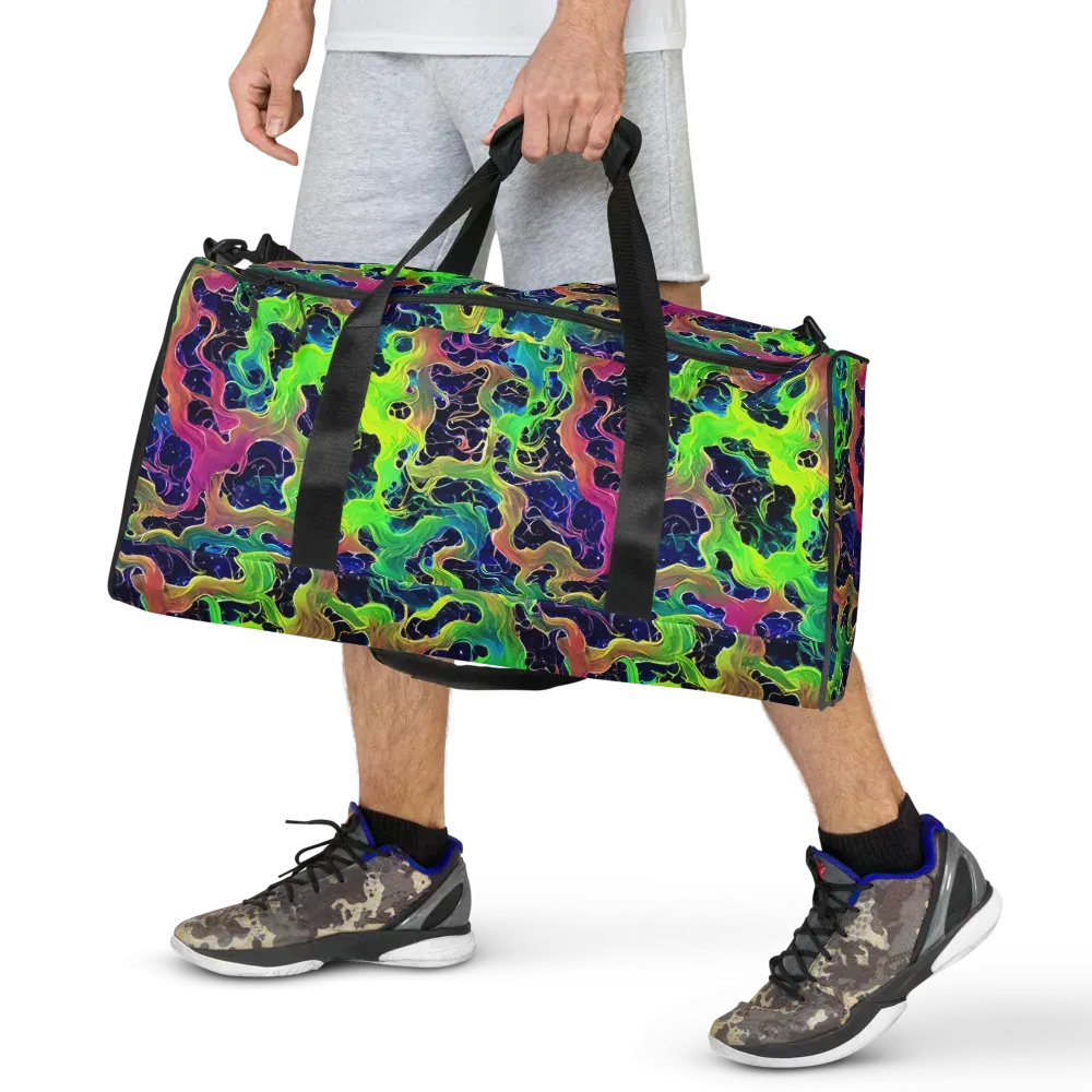 Tidal Metamorphosis on Duffle Bag — Front