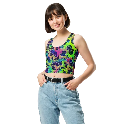 Tidal Metamorphosis on a Crop Top