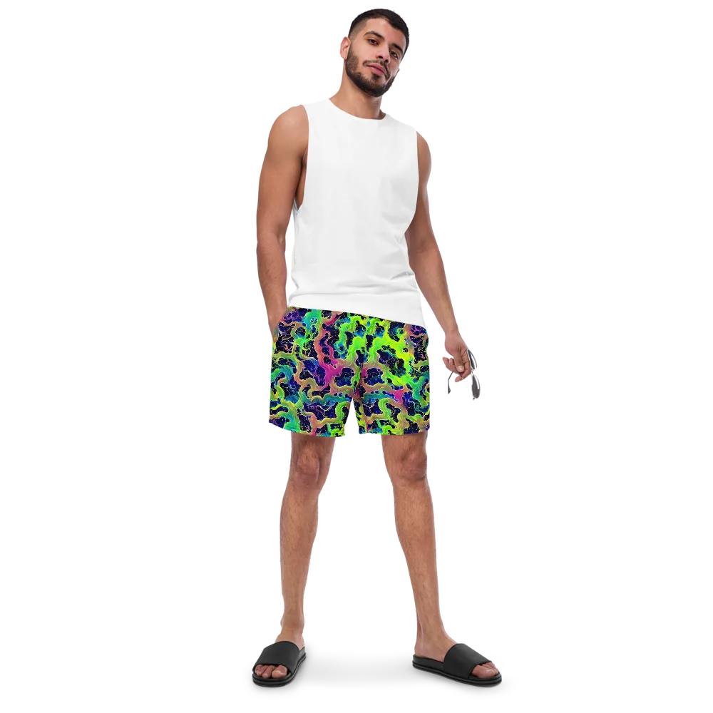 Tidal Metamorphosis on Swim Trunks — Front