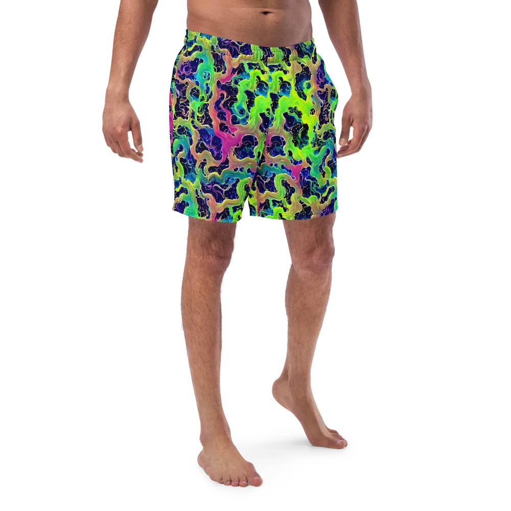Tidal Metamorphosis on Swim Trunks — Front