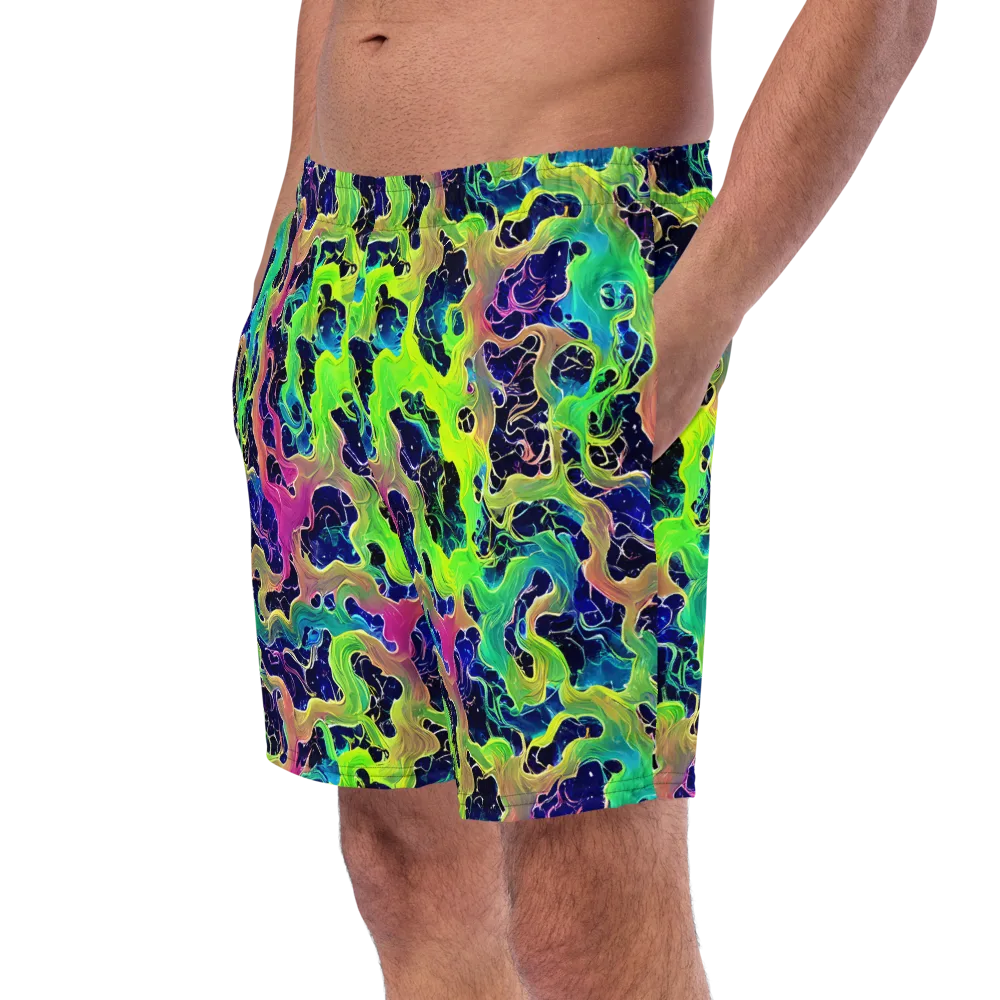 Tidal Metamorphosis on Swim Trunks — Left Front