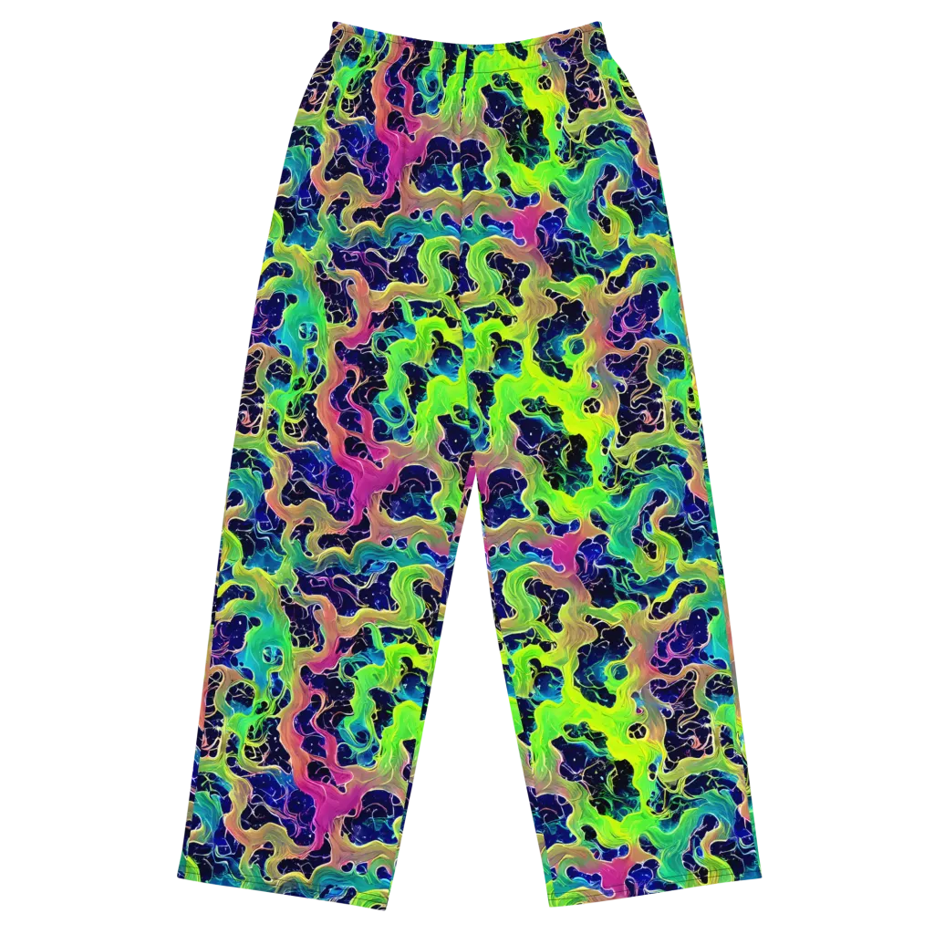 Tidal Metamorphosis on Wide-Leg Pants — Front