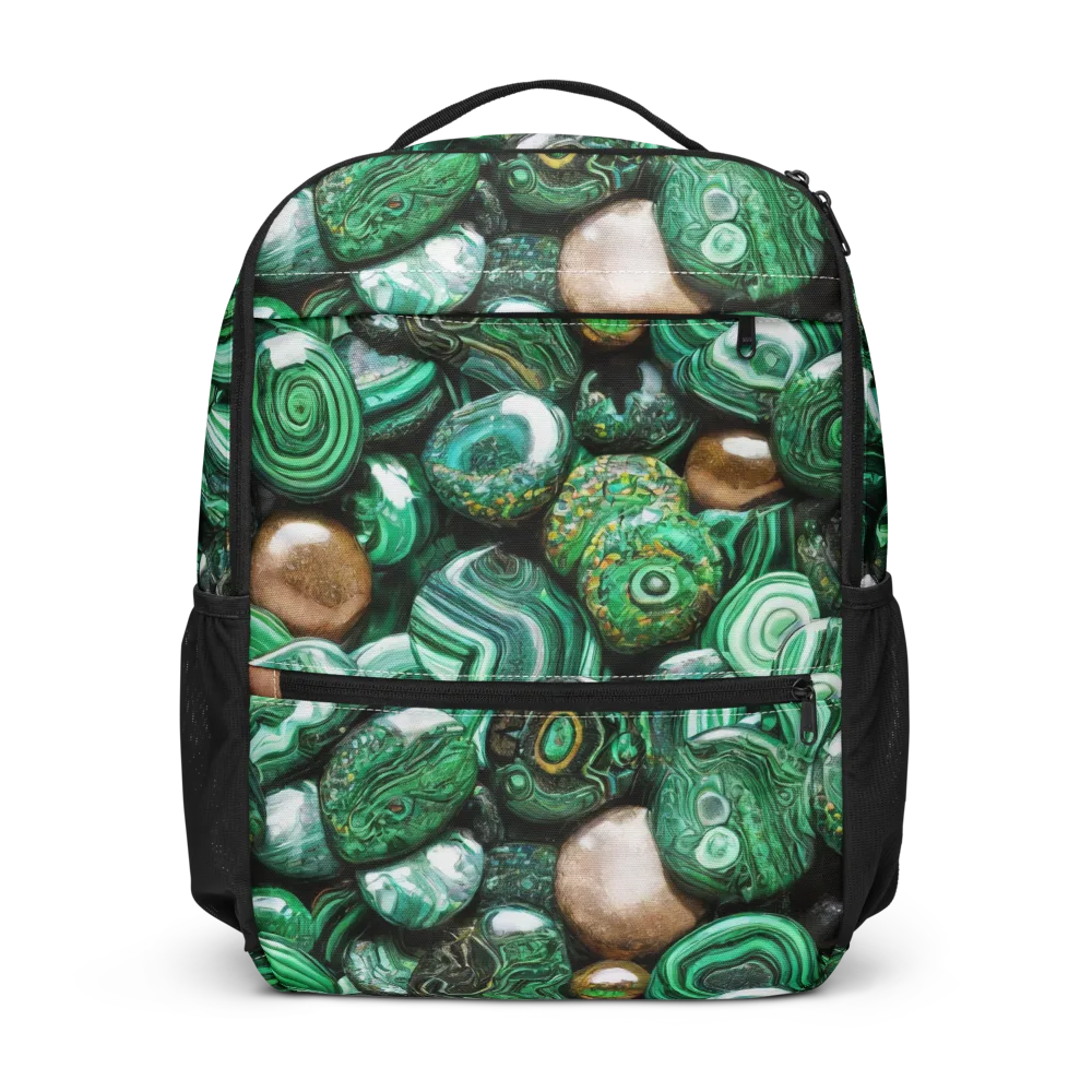 Emerald Alchemy on Utility Backpack — Front