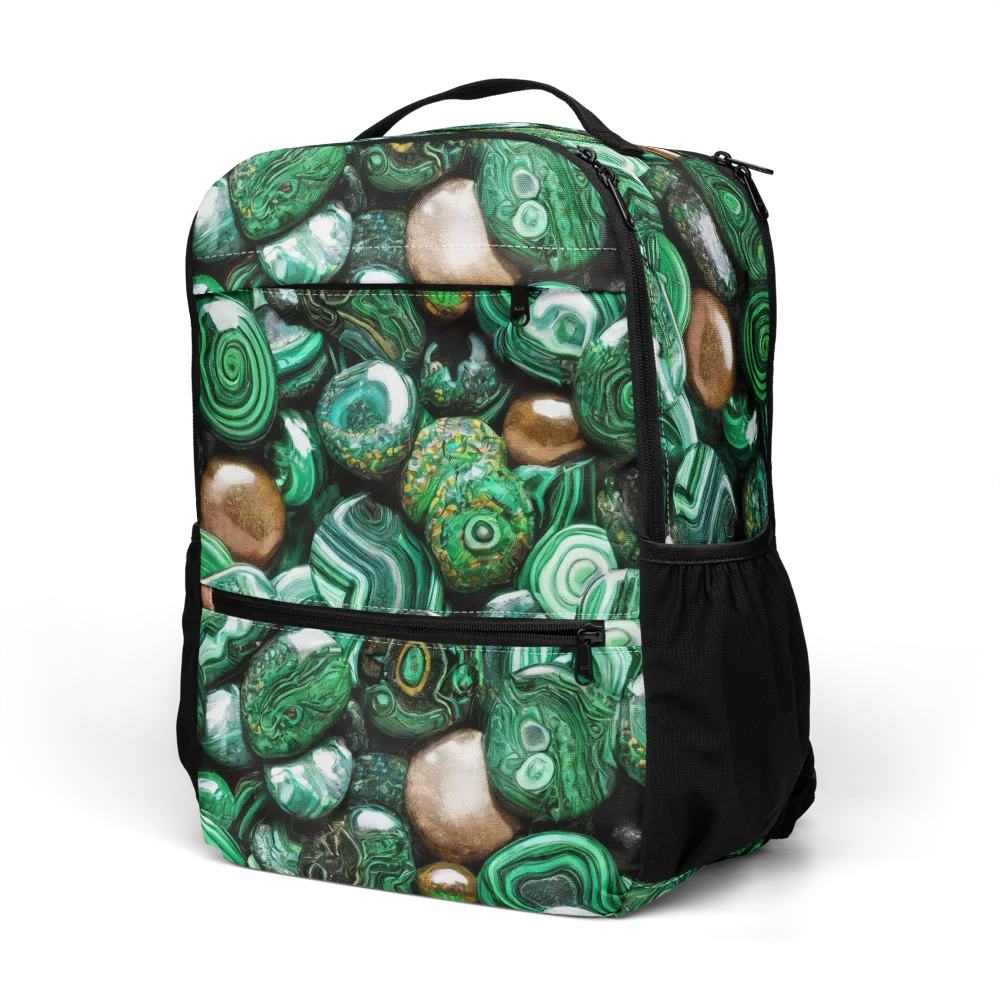 Emerald Alchemy on Utility Backpack — Left Front