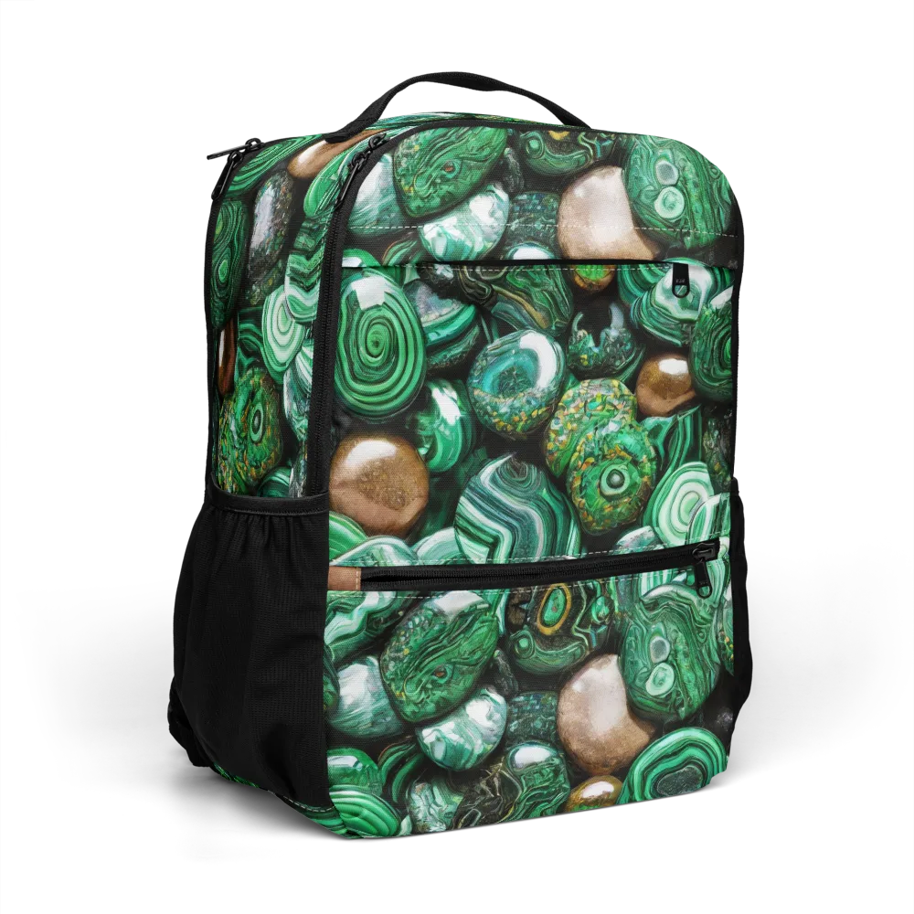 Emerald Alchemy on Utility Backpack — Right Front