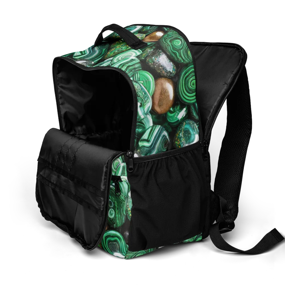 Emerald Alchemy on Utility Backpack — Product details 2