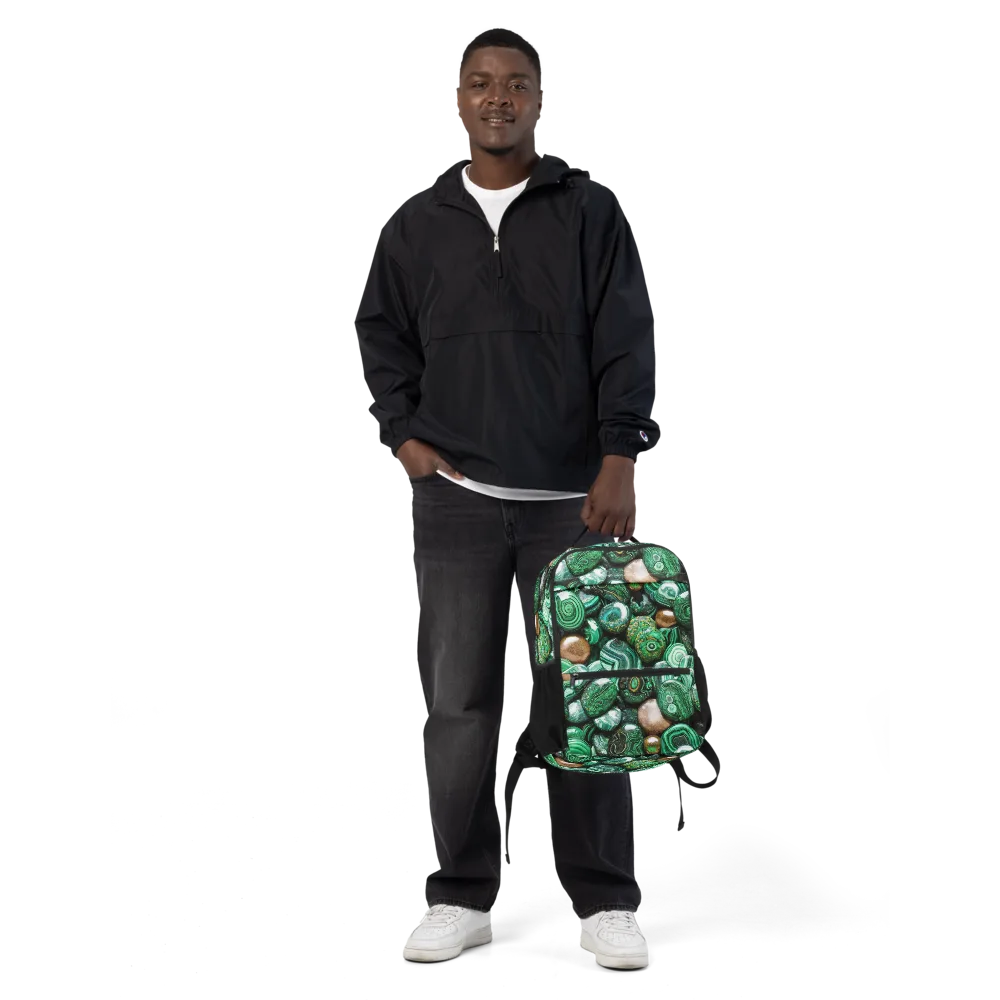 Emerald Alchemy on Utility Backpack — Front