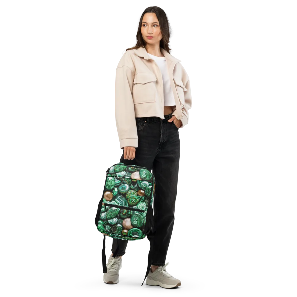 Emerald Alchemy on Utility Backpack — Front