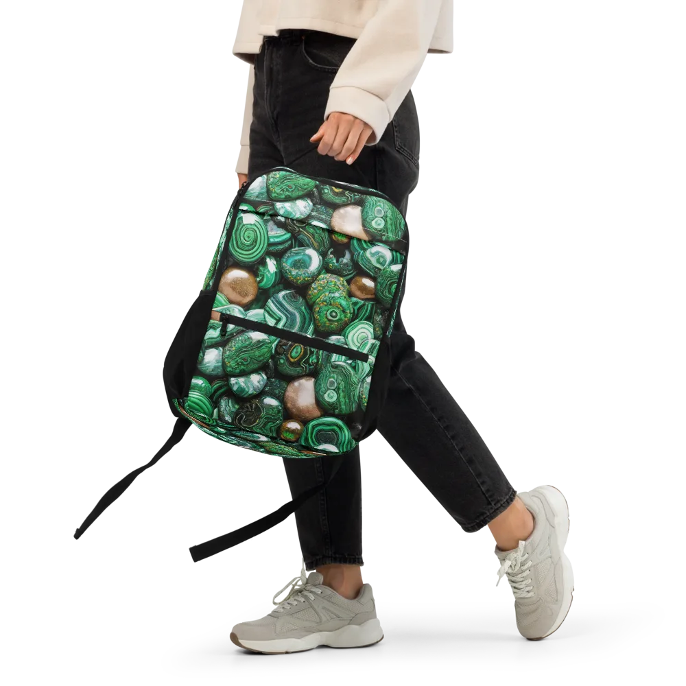 Emerald Alchemy on Utility Backpack — Front