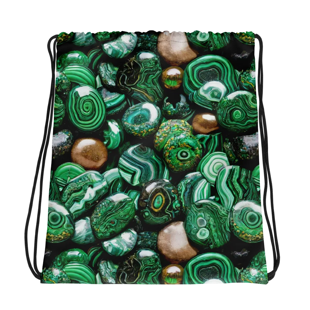 Emerald Alchemy on Drawstring Bag — Photo