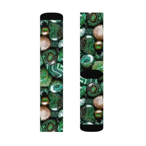 Emerald Alchemy on a Socks