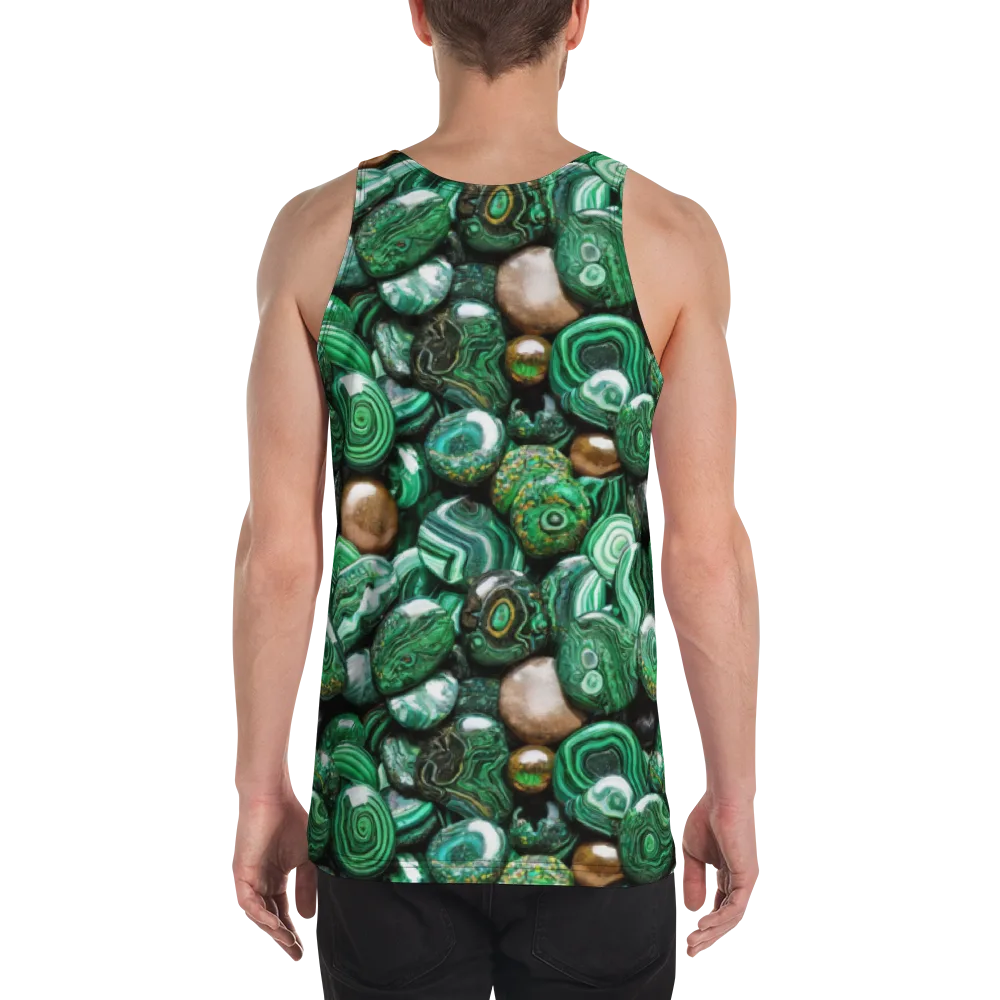 Emerald Alchemy on Men's Tank Top — Back