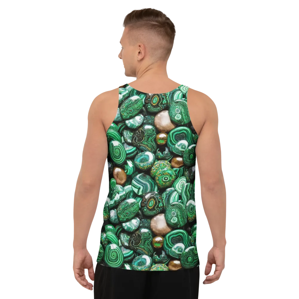 Emerald Alchemy on Men's Tank Top — Back