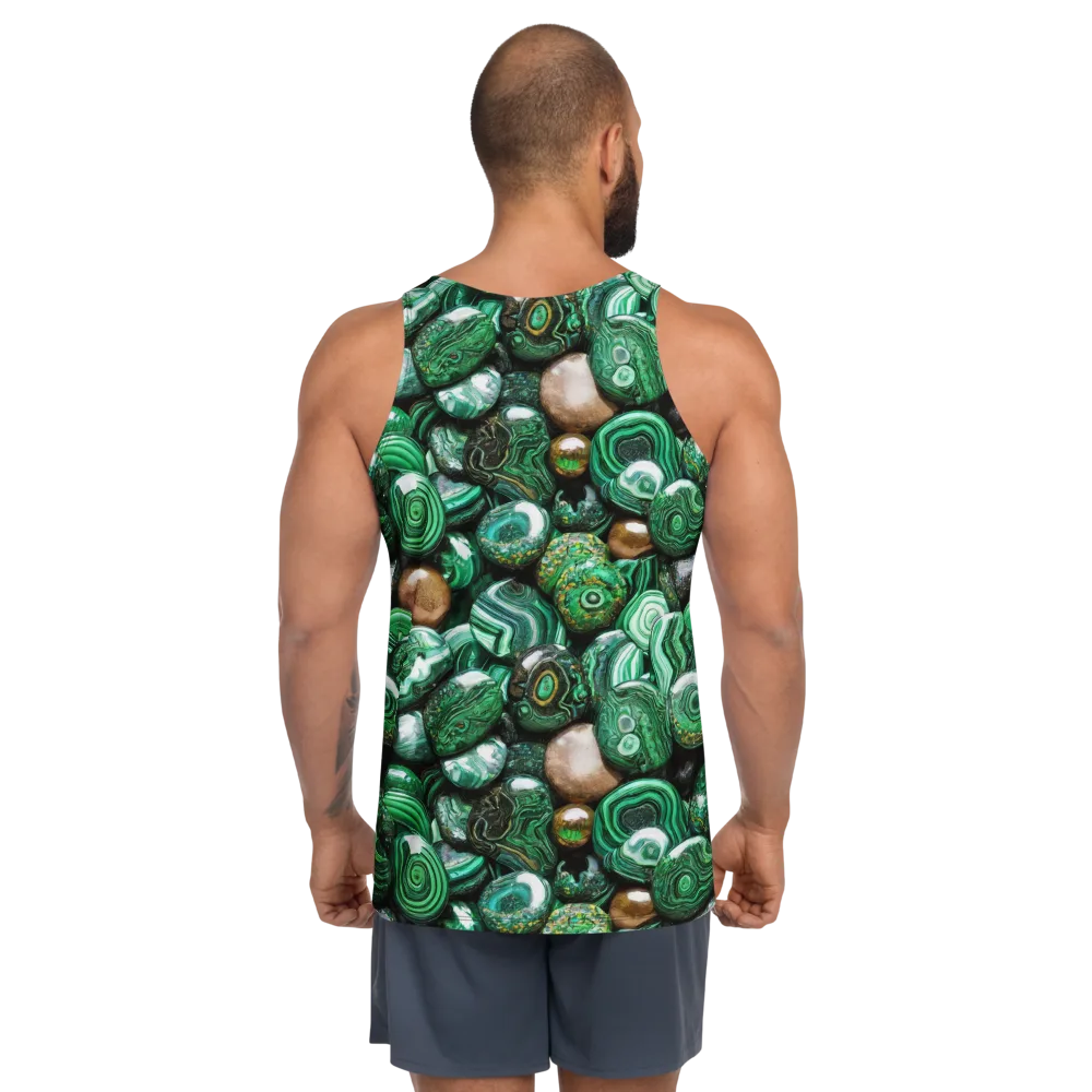 Emerald Alchemy on Men's Tank Top — Back