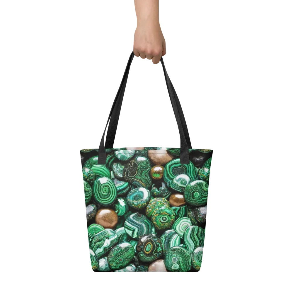 Emerald Alchemy on Tote Bag — Front