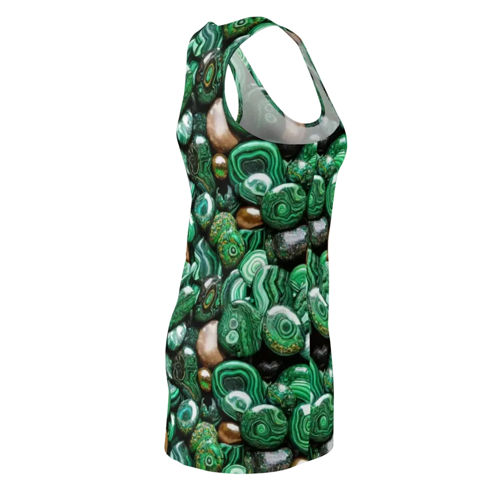 Emerald Alchemy on Racerback Dress — Back Side