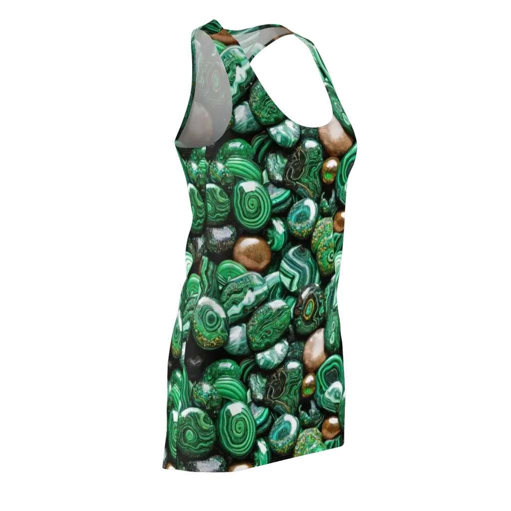Emerald Alchemy on Racerback Dress — Front Side
