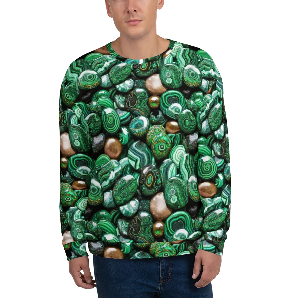 Emerald Alchemy on Sweatshirt — Front