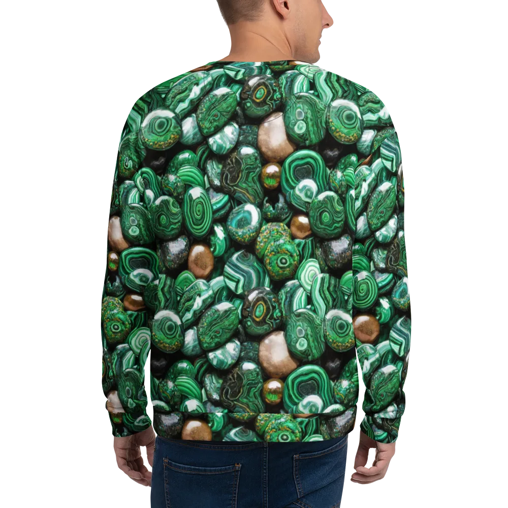 Emerald Alchemy on Sweatshirt — Back