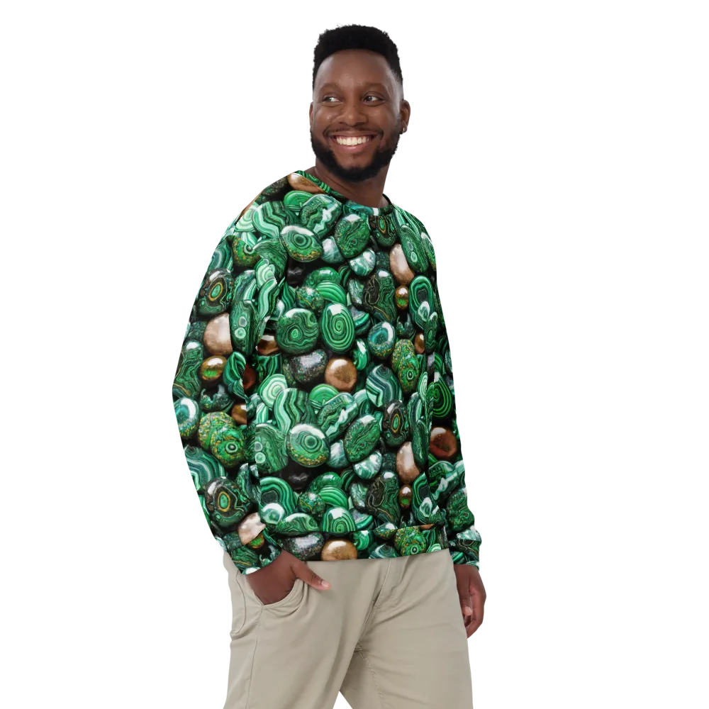 Emerald Alchemy on Sweatshirt — Front