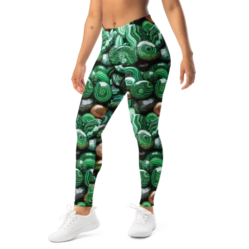 Emerald Alchemy on a Leggings