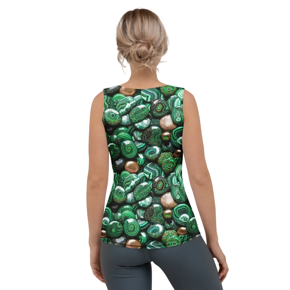 Emerald Alchemy on Women's Tank Top — Back