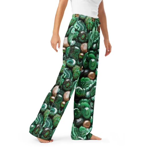 Emerald Alchemy on a Women's Pajama Pants