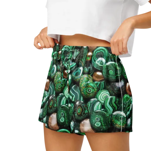 Emerald Alchemy on a Women's Pajama Shorts