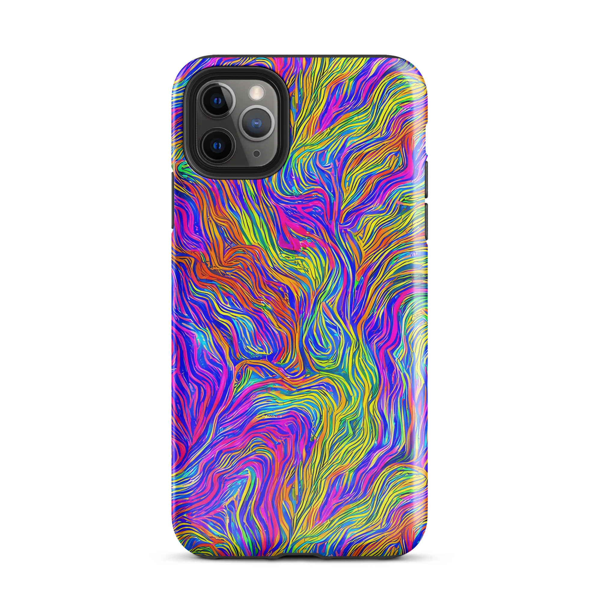 Psychedelic Filament on Tough Case for iPhone® — Front