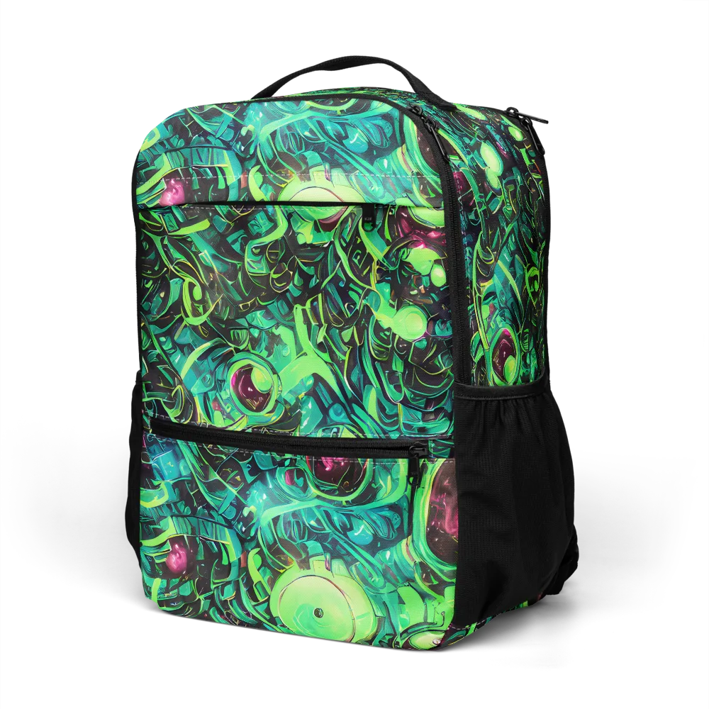 Cyber Canopy on Utility Backpack — Left Front