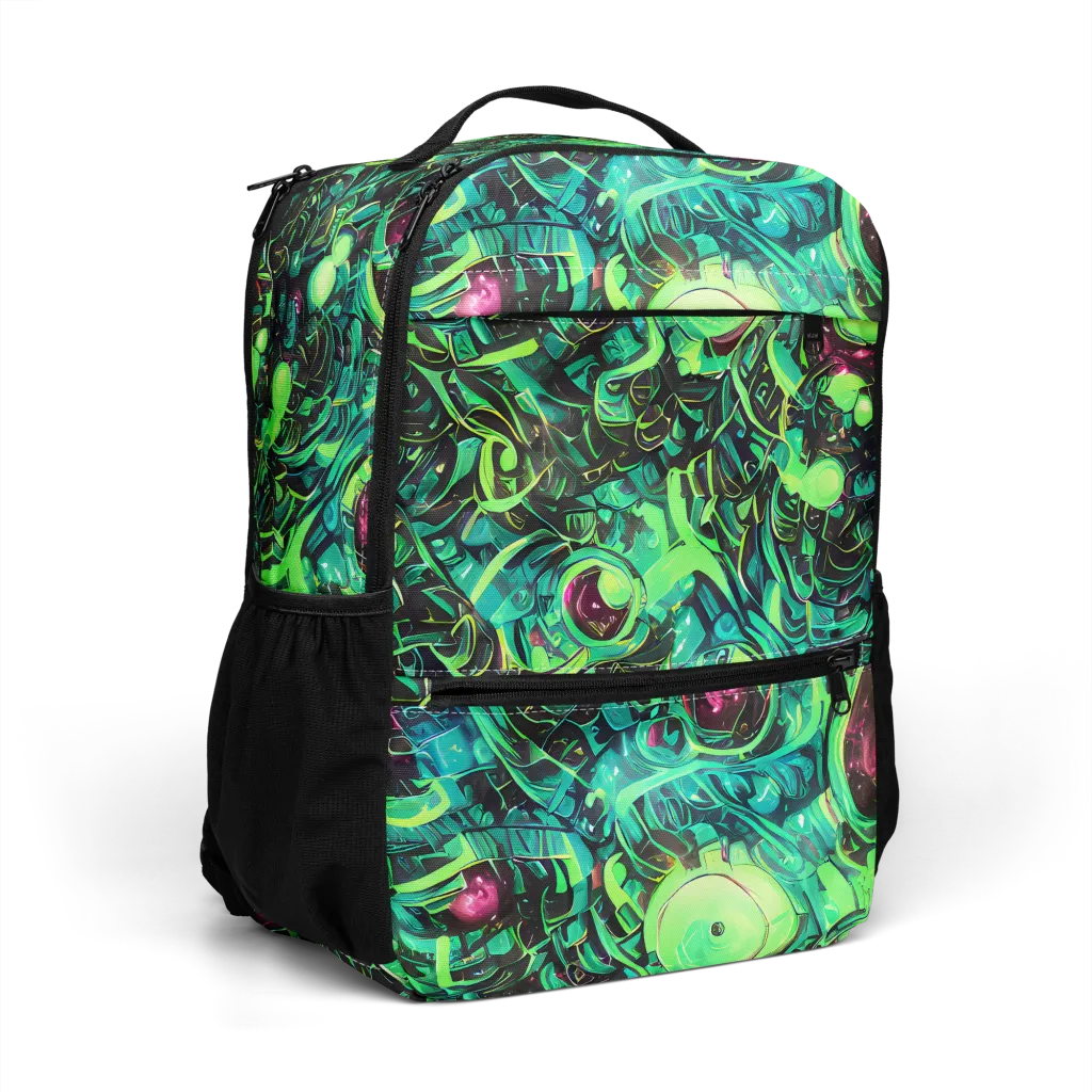 Cyber Canopy on Utility Backpack — Right Front