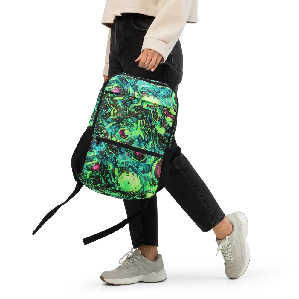 Cyber Canopy on Utility Backpack — Front
