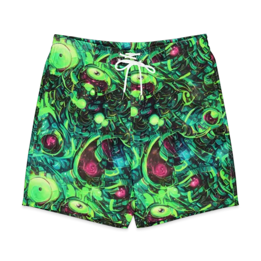 Cyber Canopy on a Men's Board Shorts