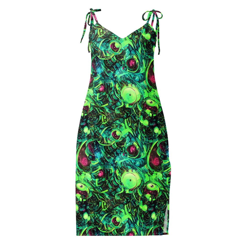 Cyber Canopy on Slip Dress — Front
