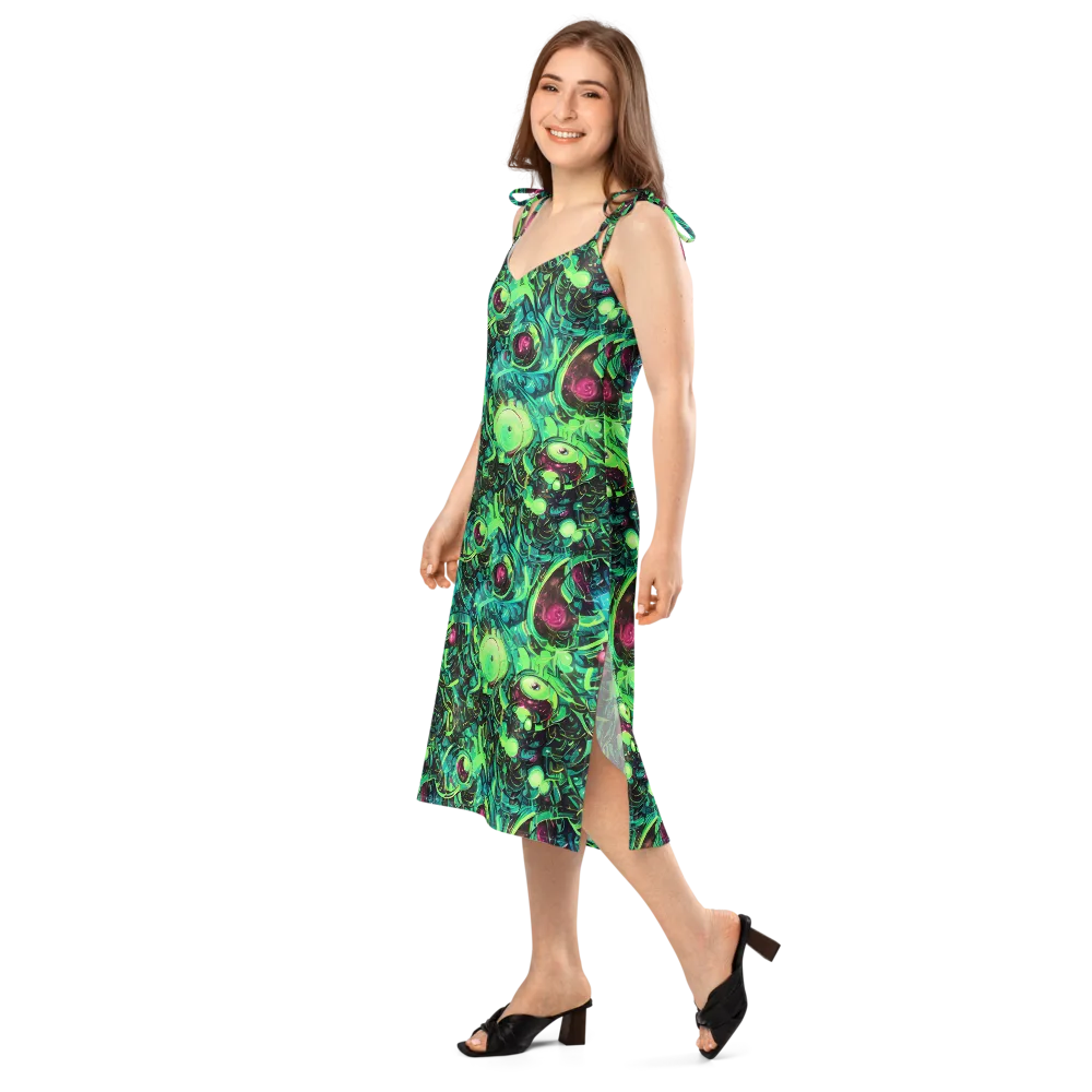 Cyber Canopy on Slip Dress — Left Front
