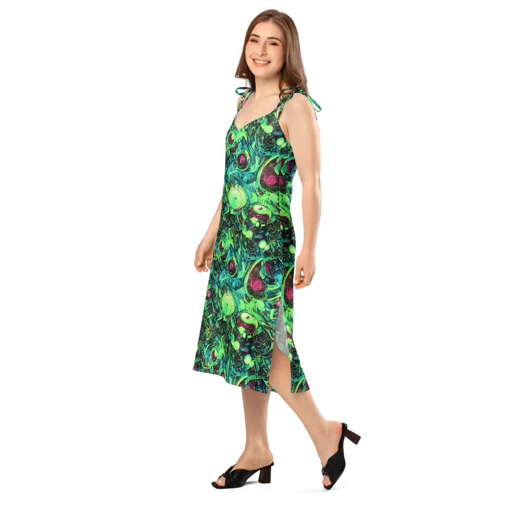 Cyber Canopy on Slip Dress — Left Front
