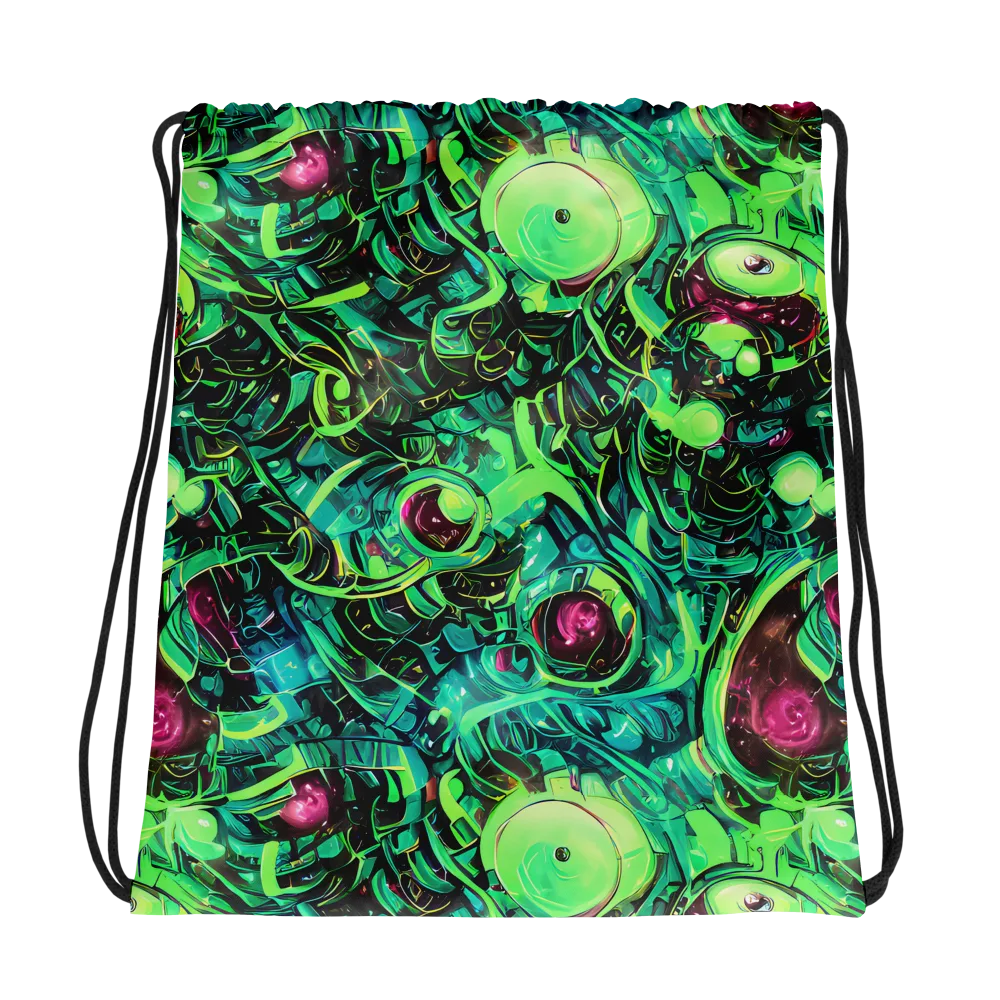 Cyber Canopy on Drawstring Bag — Photo