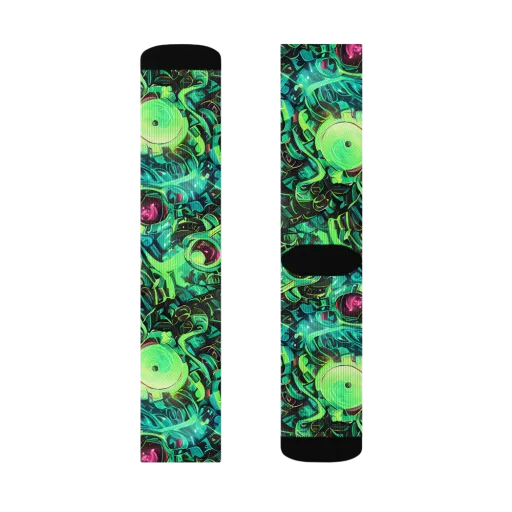Cyber Canopy on a Socks