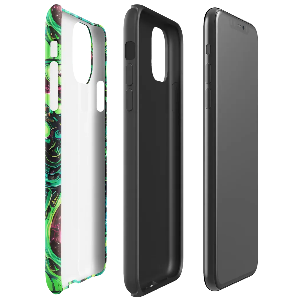 Cyber Canopy on Tough Case for iPhone® — Right