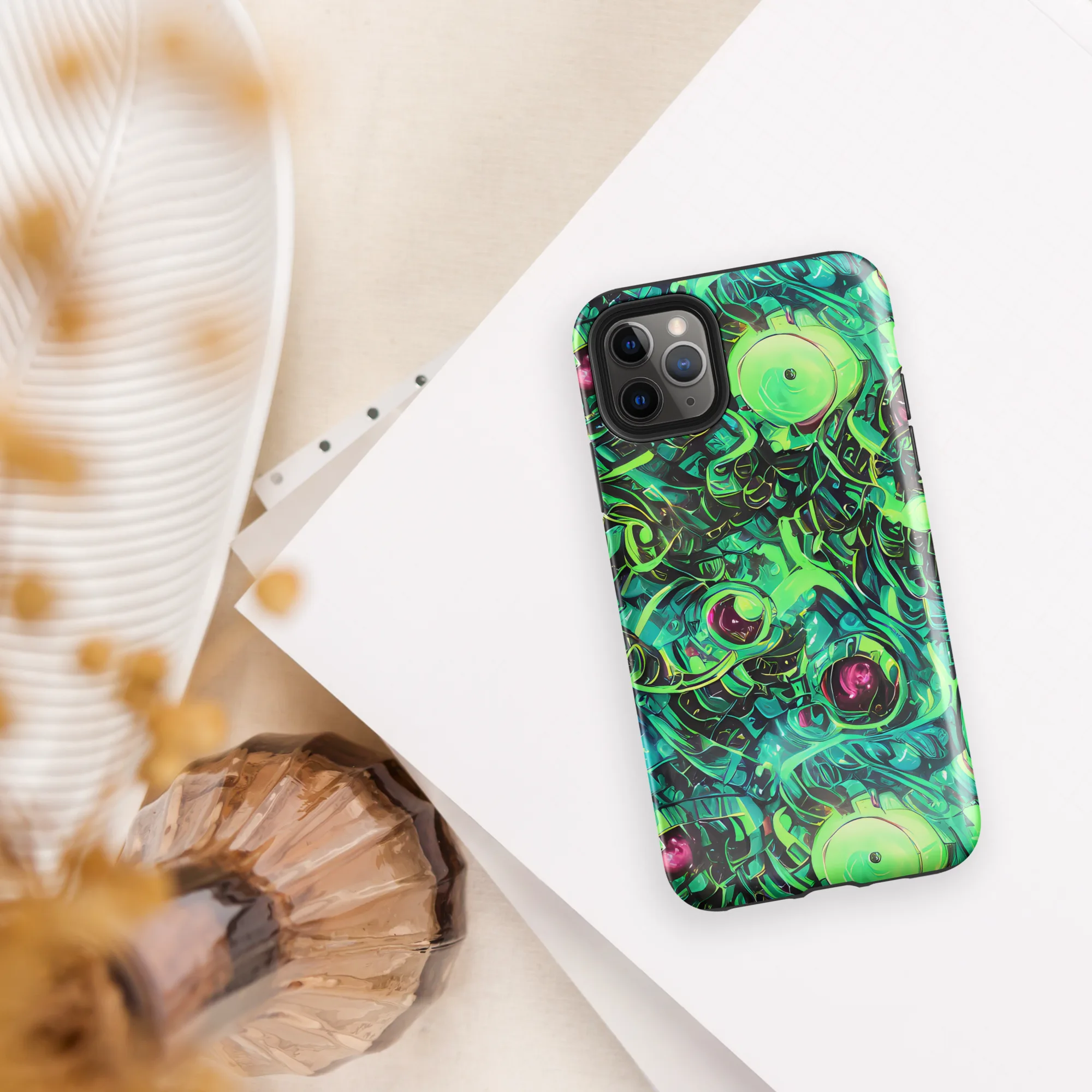 Cyber Canopy on Tough Case for iPhone® — Front