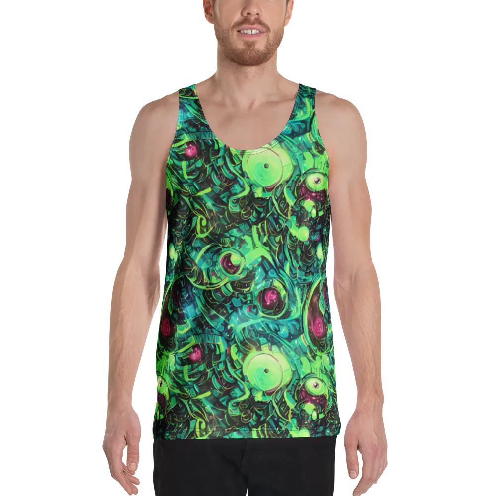 Cyber Canopy on Men's Tank Top — Front