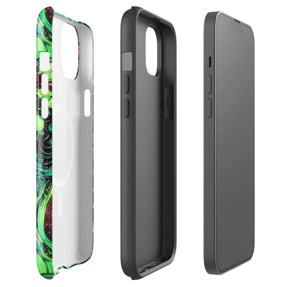 Cyber Canopy on MagSafe Tough Case for iPhone® — Front