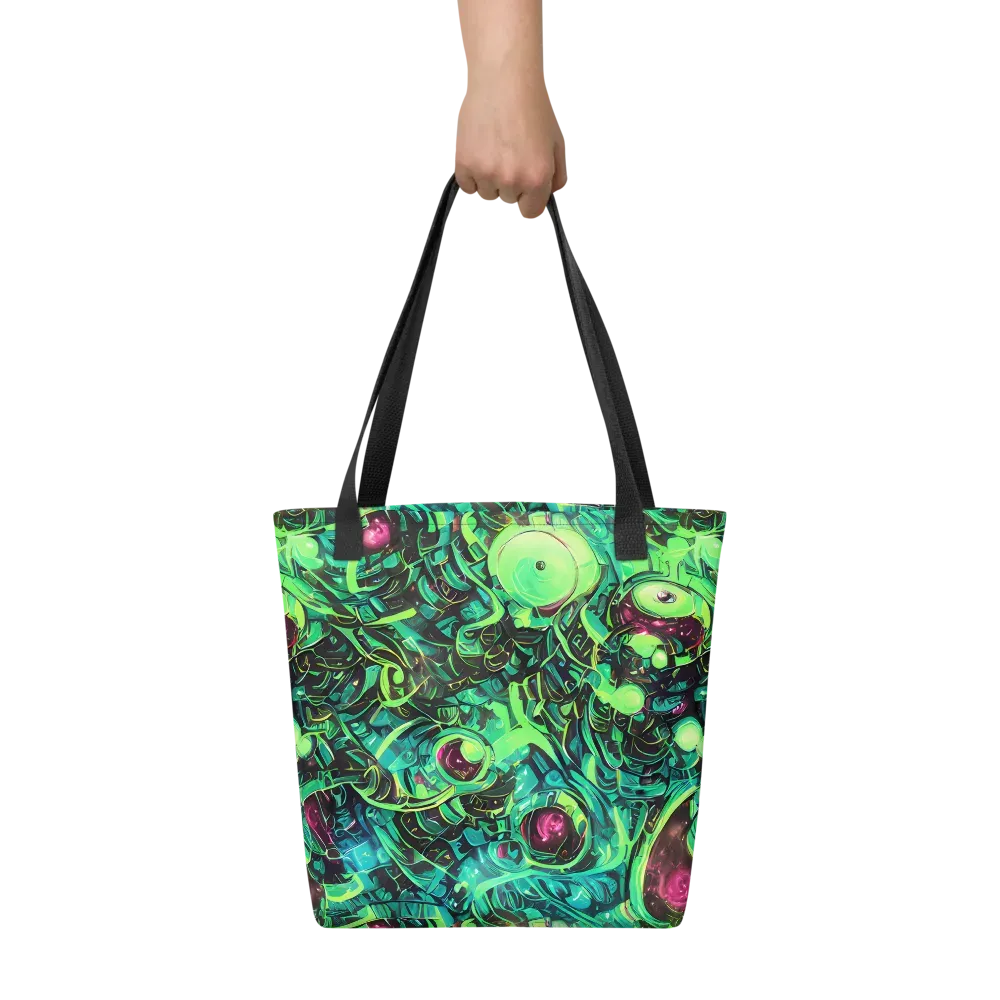 Cyber Canopy on Tote Bag — Front