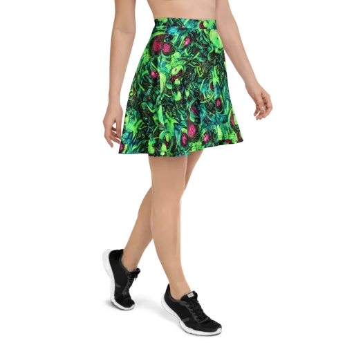 Cyber Canopy on a Skater Skirt