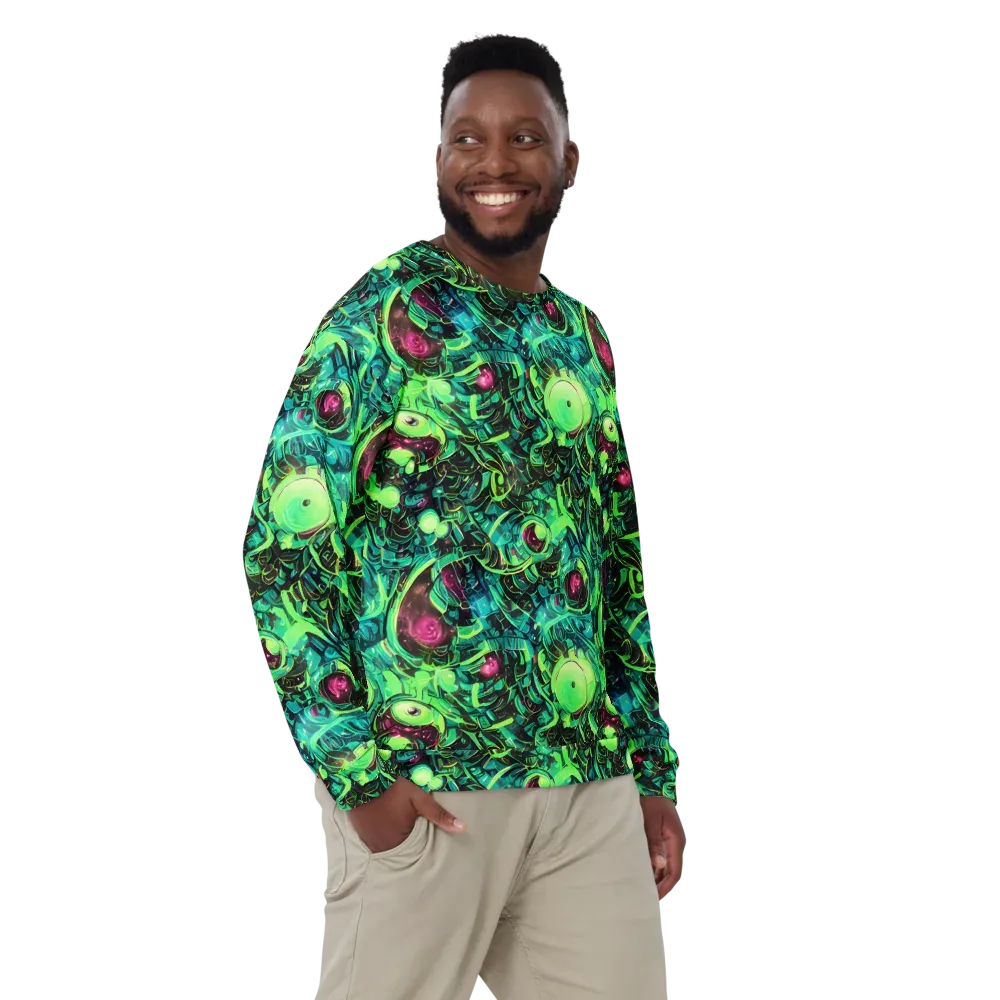 Cyber Canopy on Sweatshirt — Front